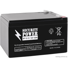 Аккумулятор для ИБП Security Power SP 12-12 F1 (12В/12 А·ч)