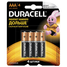 Батарейка Duracell LR03/MN2400 AAA 4 шт.