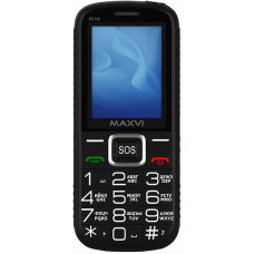 Кнопочный телефон MAXVI B21ds (черный)