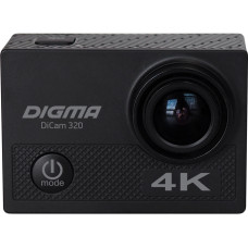 Экшн-камера DIGMA DiCam 320 DC320 (черный)