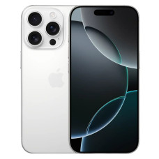Apple iPhone 16 Pro Dual SIM 128GB (белый титан)
