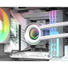 Жидкостное охлаждение для процессора ID-COOLING FX240 INF White