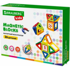 Конструктор Brauberg 663844 Kids Magnetic Blocks-26