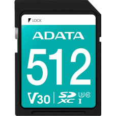 Карта памяти A-Data Premier Pro SDXC 512GB ASDX512GUI3V30S-R