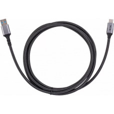 VCOM CU401M-2M USB 2 Type-A - USB 3.2 Gen2 Type-C (2 м, черный)