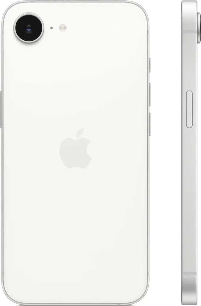 Смартфон Apple iPhone 16e A3409 128Gb белый (MD1R4HN/A)