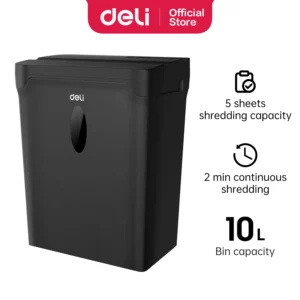 Шредер Deli ET014