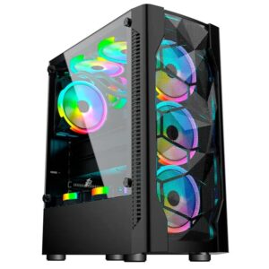 Игровой системный блок PCGallery Ryzen 5 7500F/A620M H/16GB DDR5/480GB SSD/Nvidia RTX5050 8GB