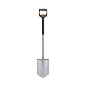 Лопата штыковая телескопическая закругленная Xact FISKARS (длина:1108-1300мм, ширина:192мм)