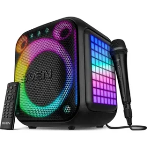 Беспроводная колонка Sven PS-880, с микрофоном, Black